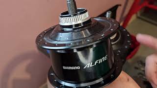 shimano alfine VS nexus compatibilité  🇨🇵 [upl. by Neukam]