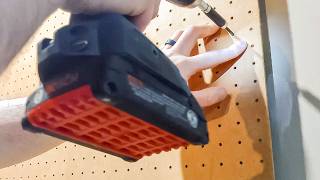 How To Hang and Install a Pegboard [upl. by Odradlig676]