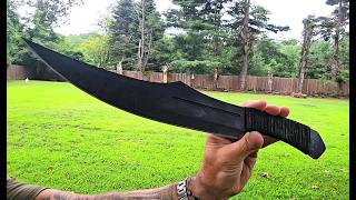 Spartan Weaponry throwing knife review [upl. by Nyleuqcaj]