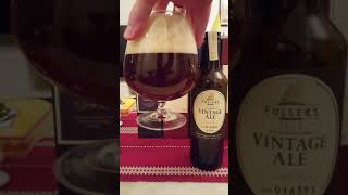 938 Fullers Vintage Ale 2019 Limited Edition 85  British Craft Beer [upl. by Etka]