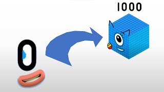 Numberblocks but its Cartoonblocks Full [upl. by Nnaeirrac]