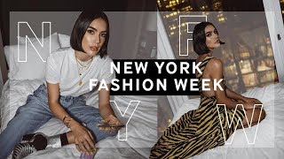 New York Fashion Week SS 2019 VLOG  Brittany Xavier [upl. by Bartley206]