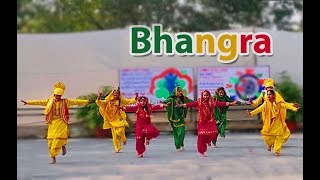 Bhangra Dance  Republic Day Celebration 2019 [upl. by Ruamaj488]