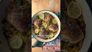 One Pan Dukkah Chicken with Cranberry Rice [upl. by Yra]