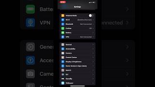 how to on battery percentage on any iphone shorts [upl. by Fleurette]