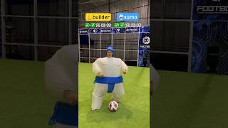 Bodybuilder vs Sumo Kid HighSpeed Stop Ball Showdown😆 funnyvideo sumo challenge footbot [upl. by Bonneau]