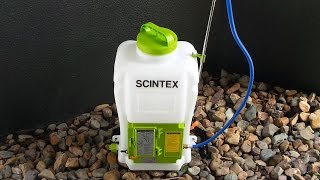 Scintex Rechargeable Power Sprayer [upl. by Cinelli246]