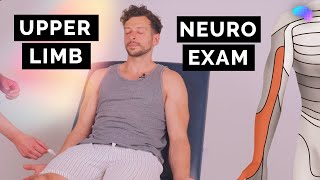 Upper Limb Neurological Examination  OSCE Guide  NEW  UKMLA  CPSA [upl. by Shulem611]