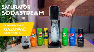 Recenzja saturatora Sodastream – dlaczego warto gazować wodę w domu [upl. by Adnwahsat]