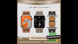 New Leather Apple Band For iWatch aliexpress apple gift [upl. by Devonna]