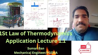 Thermodynamics 1st Law ApplicationMechanical Engineering amp Physics Classes [upl. by Cookie]