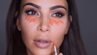 KKW Beauty Secrets How I Cover Up My Under Eye Circles in 4 Steps [upl. by Ahswat]