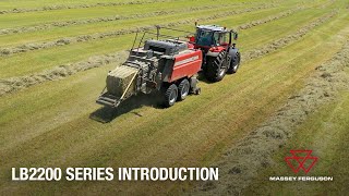 Meet the New Hesston by Massey Ferguson LB2200 Series Large Square Baler [upl. by Natty]