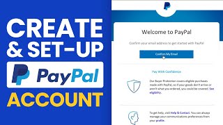 How To Create amp Set Up a Paypal Account 2024 Tutorial For Beginners [upl. by Jorie]