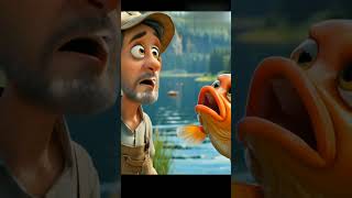 Fisherman story trendingshort story cartoon storyanimation story  crazy story  short story [upl. by Inalial]