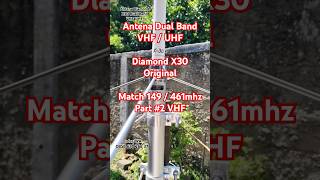 Antena Dual Band X30 Diamond Vhf Uhf antena dualband vhf uhf [upl. by Schweiker]