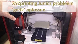 XYZprinting Junior probleem oplossen [upl. by Yetta]