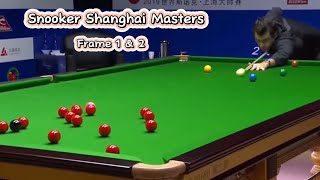 Snooker Shanghai Masters Ronnie O’Sullivan Vs Murphy  frame 1 amp 2 [upl. by Johannes76]