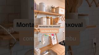 Montando meu enxoval de cozinha com itens de bambu 💎👩‍🍳 achadosshopee cozinha dicasdeorganização [upl. by Coleen]