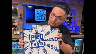 Pro Wrestling Crate UNBOXING  January 2024 [upl. by Ainnek48]