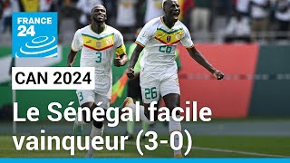 CAN 2024  le Sénégal bat la Gambie 30 et réussit son entrée • FRANCE 24 [upl. by Thor]