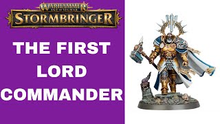 Warhammer AoS Stormbringer  Issue 72  The First Lord Commander [upl. by Lauritz231]