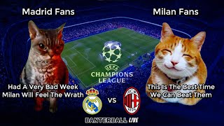 REAL MADRID 13 AC MILAN  Cat Memes Highlights  UEFA CHAMPIONS LEAGUE 202425 [upl. by Ten104]