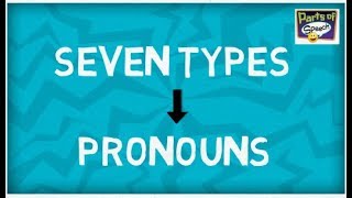 Seven Types of Pronouns  Parts of Speech [upl. by Jaqitsch]