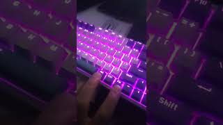 Como trocar o RGB do teclado Machenike k500 inscrevase no canal ajuda muito o canal [upl. by Lettie]