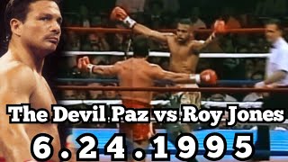 Roy Jones USA vs Vinny PazItaly highlights [upl. by Tryck]