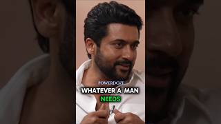 Actor Surya  whatever a men needs  motivation surya kollywood telugu shorts feminism [upl. by Ecyarg628]