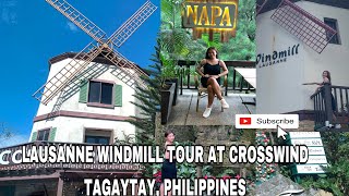 VLOG47 CROSSWINDS TAGAYTAY EXPERIENCE SWITZERLAND  WINDMILL LAUSANNE [upl. by Atteuqnas]