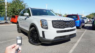 2021 Kia Telluride Nightfall Edition Start Up Walkaround Test Drive and Review [upl. by Godwin]