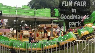 Summer Fun fair in Goodmayes park l eastlondon funfairrides goodmayes [upl. by Wagstaff]