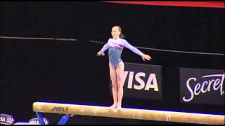 McKayla Maroney All Olympia  2010 US Nationals  Beam Day 1 [upl. by Nerdna]