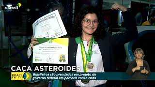 Programa Caça Asteroides premia 50 brasileiros [upl. by Derwood]