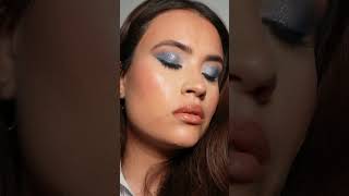 Azul como el mar 🌊 maquilladoraprofesional maquillajedefiesta [upl. by Conchita]