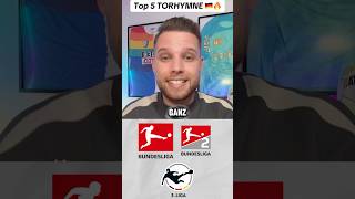 Top 5 TORHYMNEN 🇩🇪🔥 torhymne bundesliga fußball hymne [upl. by Amsirhc]