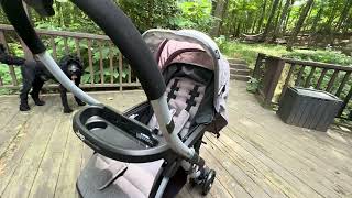 Jeep Unlimited Reversible Handle Stroller Review [upl. by Leonhard]