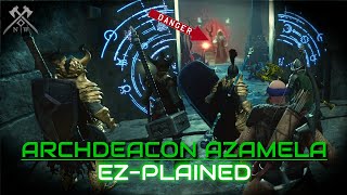 How to Easily Defeat Archdeacon Azamela Explained Full Boss Fight  New World The Depths [upl. by Jule]