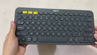 Logitech K380 Bluetooth Keyboard for iPad 8th gen Keyboard for iPad 8th gen Keyboard for tablets [upl. by Eizus311]