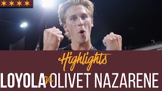 Loyola vs Olivet Nazarene  Mens Soccer  Cinematic Highlights [upl. by Kruse]