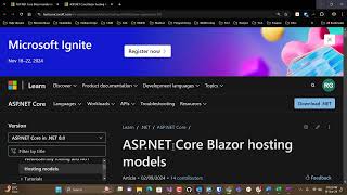 Blazor 8 Update 1  ServerSide Rendering [upl. by Aisyle412]