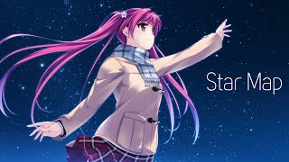 【KSUB】 Star Map  見上げてごらん、夜空の星を テーマソング  霜月はるか [upl. by Nikkie]