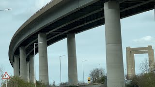 The Sheppey Crossing amp Kings Ferry Bridges [upl. by Eilram557]