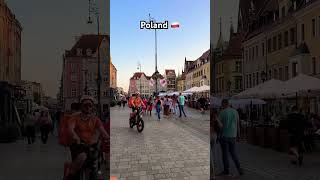 Poland is Beautiful 😍 wrocław poland europe workinpoland indianinpoland workpermit workvisa [upl. by Pravit746]