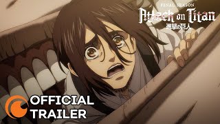 Attack on Titan Final Season Part 2  OFFICIAL TRAILER [upl. by Yehsa]