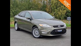 2013 Ford Mondeo Zetec Business 16 TDCI BV13ODU Rockpoint Cars [upl. by Winthorpe851]