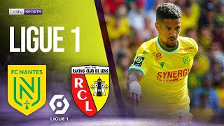 Nantes vs Lens  LIGUE 1 HIGHLIGHTS  09182022  beIN SPORTS USA [upl. by Nimaynib]