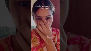 Girls after applying just 2 things✨makeuptutorial makeupshorts youtubeshorts foryou fashion [upl. by Icrad698]